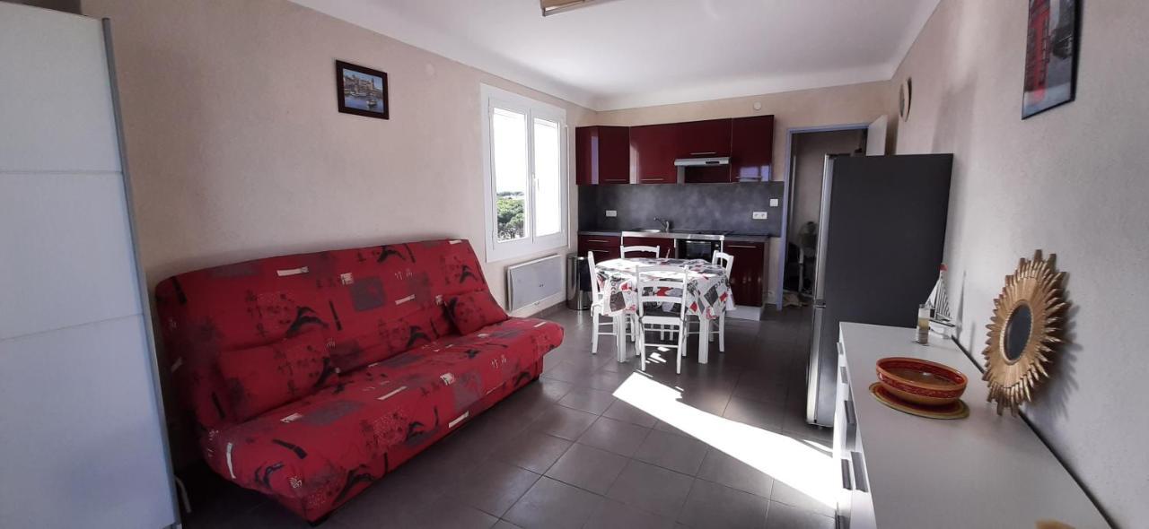 Le Miramar Appartement Face A La Mer - Balcon - Clim Saint-Cyprien Kültér fotó