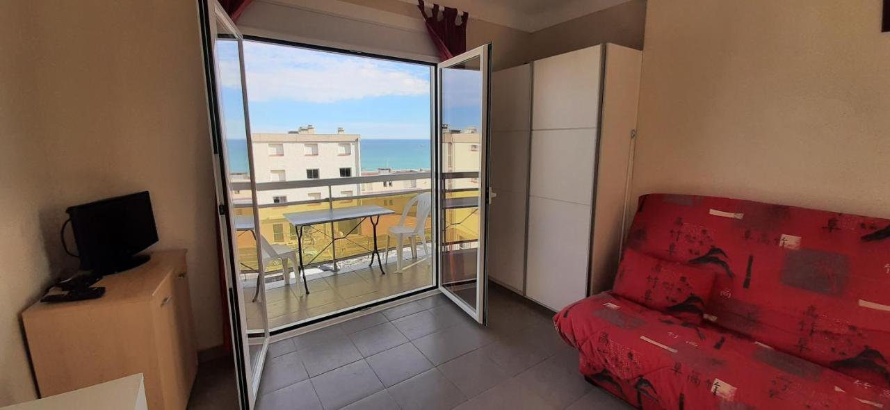 Le Miramar Appartement Face A La Mer - Balcon - Clim Saint-Cyprien Kültér fotó